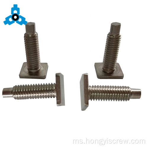 T-Bolt Stainless Steel Square Head OEM Sokongan Stok